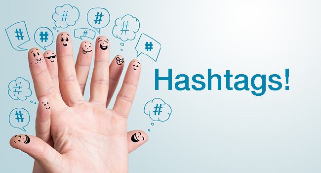 hashtag image for blog